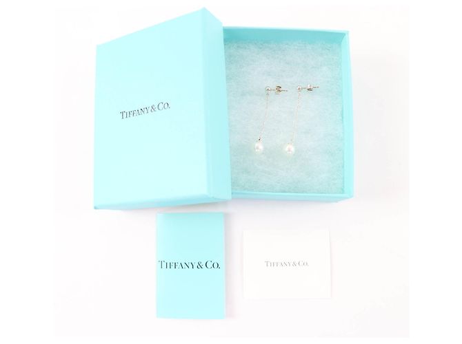 Orecchini a goccia della collezione Ziegfeld di Tiffany & Co. Argento - vista 2