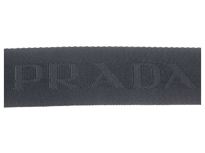Borsa a tracolla per smartphone in nylon Saffiano di Prada Nero - vista 11