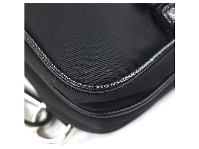 Borsa a tracolla per smartphone in nylon Saffiano di Prada Nero - vista 5