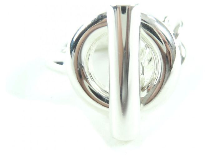 Ring Anello Croisette in Argento Hermès - vista 2