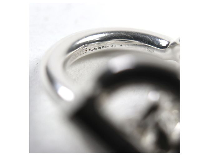 Ring Anello Croisette in Argento Hermès - vista 7
