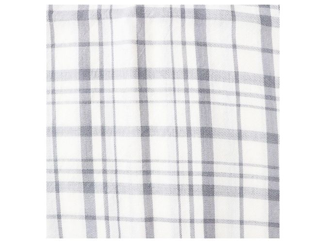 Christian Dior Stola in cashmere e seta da uomo DIOR Homme Marrone Bianco - vista 6