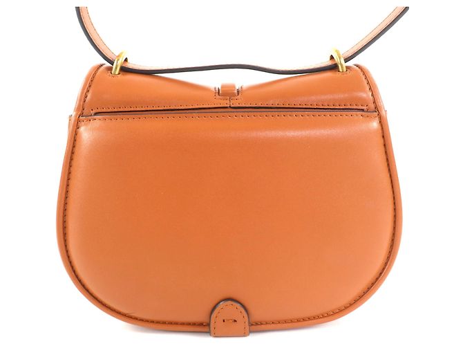 Borsa a spalla in pelle Fendi 8BS082 Camon Small Marrone - vista 3