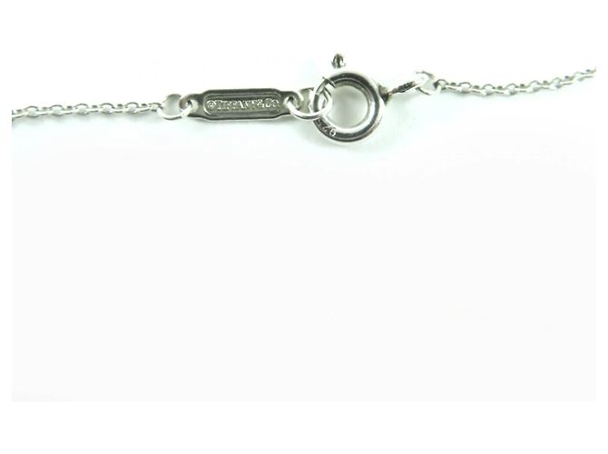 Tiffany & Co Collana in metallo 925 Tiffany 1837 con cerchi intrecciati Argento D'oro - vista 7
