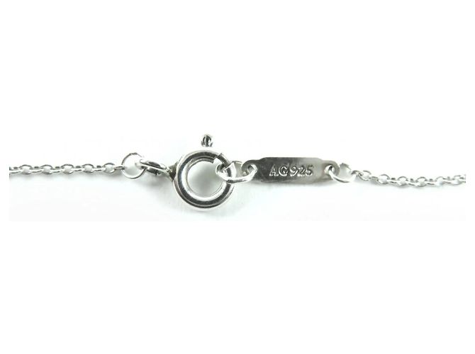 Tiffany & Co Collana in metallo 925 Tiffany 1837 con cerchi intrecciati Argento D'oro - vista 8