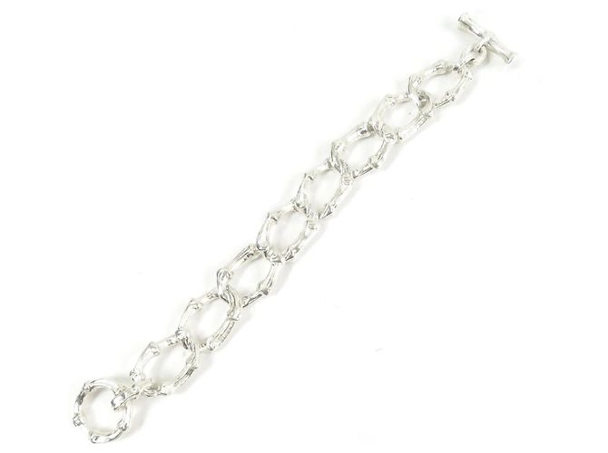 Bracciale charm vintage Bamboo di Tiffany & Co. Argento - vista 3