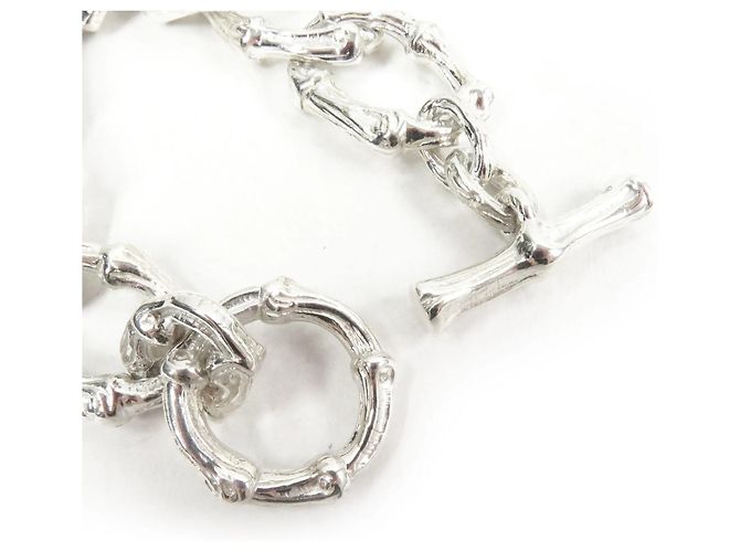 Bracciale charm vintage Bamboo di Tiffany & Co. Argento - vista 4