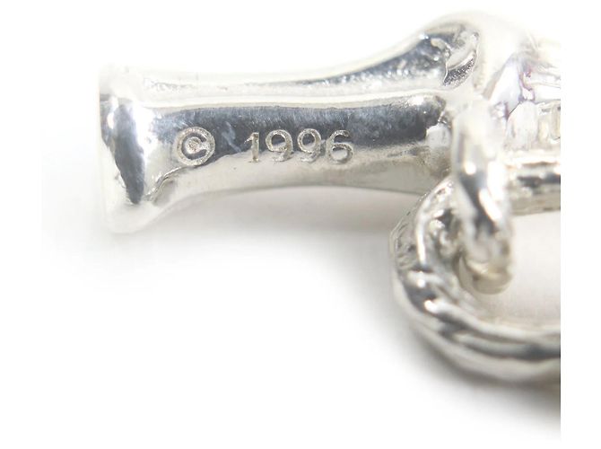 Bracciale charm vintage Bamboo di Tiffany & Co. Argento - vista 5