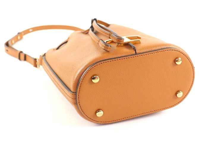 Borsa a secchiello 2 in 1 in pelle marrone Tod's - vista 4