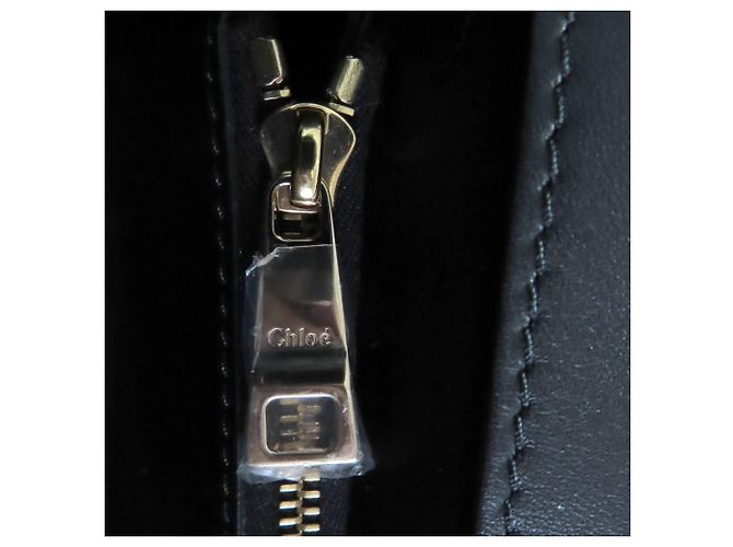 Borsa a Spalla in Pelle NACHA di Chloé in Nero - vista 12