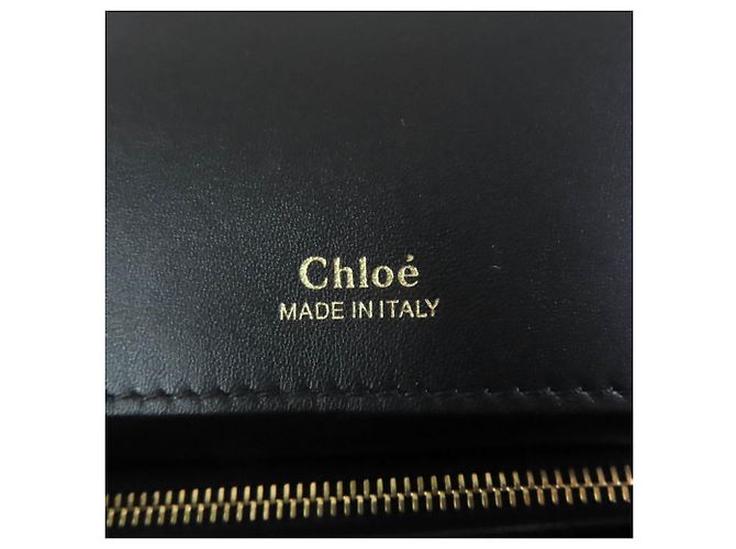 Borsa a Spalla in Pelle NACHA di Chloé in Nero - vista 13