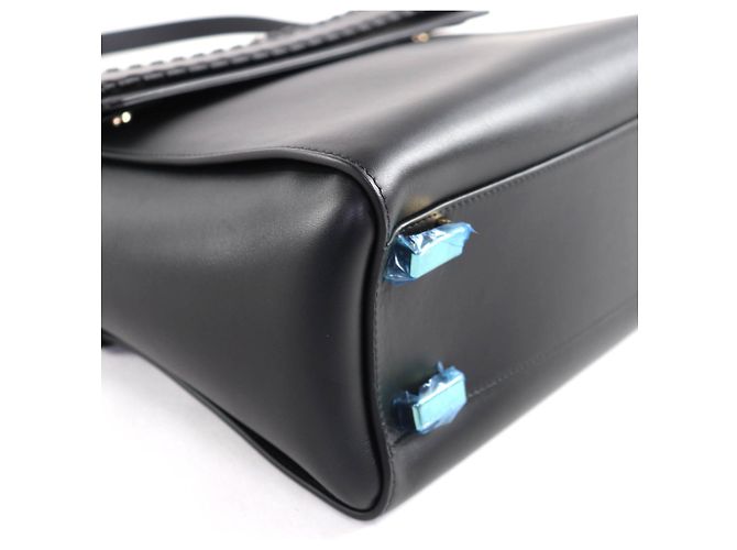 Borsa a Spalla in Pelle NACHA di Chloé in Nero - vista 6