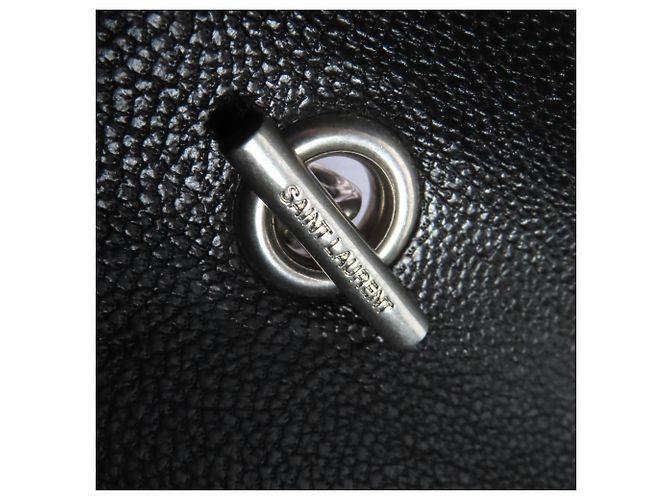 Borsa a Spalla in Pelle Classic Baby Chain di Saint Laurent Nero - vista 12