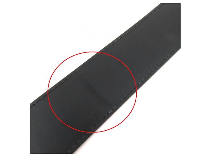 Gürtel aus Monogram Eclipse Canvas und Leder von Louis Vuitton Monogramm - Ansicht 10