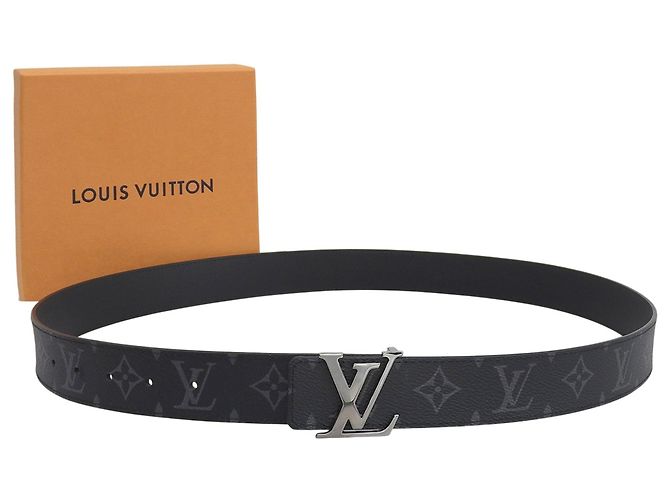 Gürtel aus Monogram Eclipse Canvas und Leder von Louis Vuitton Monogramm - Ansicht 2