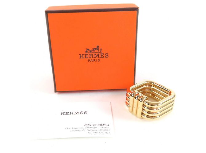 Schalring Ruban von Hermès Golden - Ansicht 2