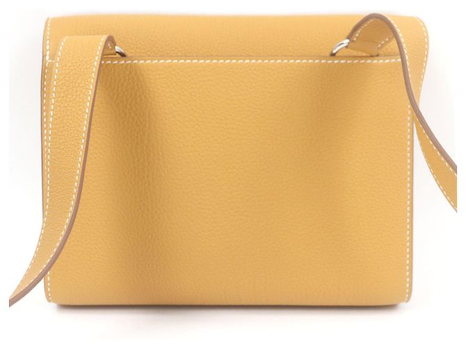 Sac à dépêches Hermès HERMES Borsa Dépêches 21 in pelle Togo a spalla - vista 4
