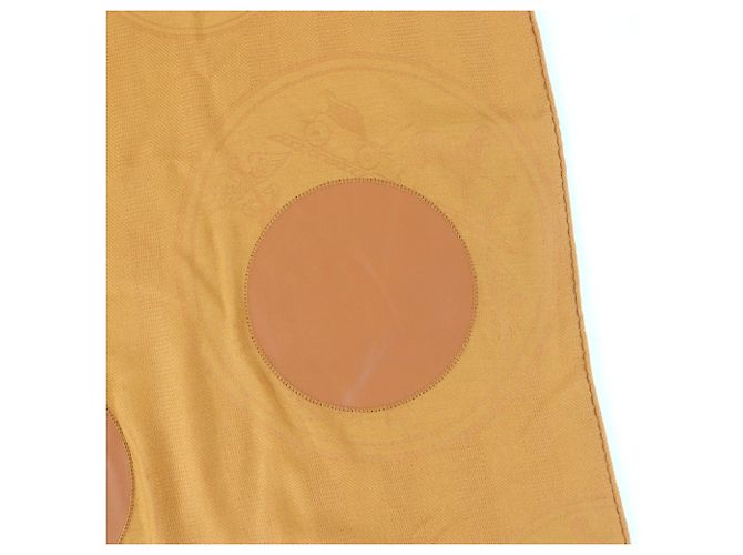 Hermès Hermes New Libris Cashmere Silk Blend Stole Brown - view 9