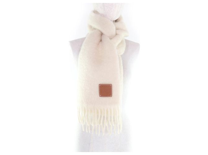 Sciarpa in misto mohair e lana Loewe Crudo - vista 3