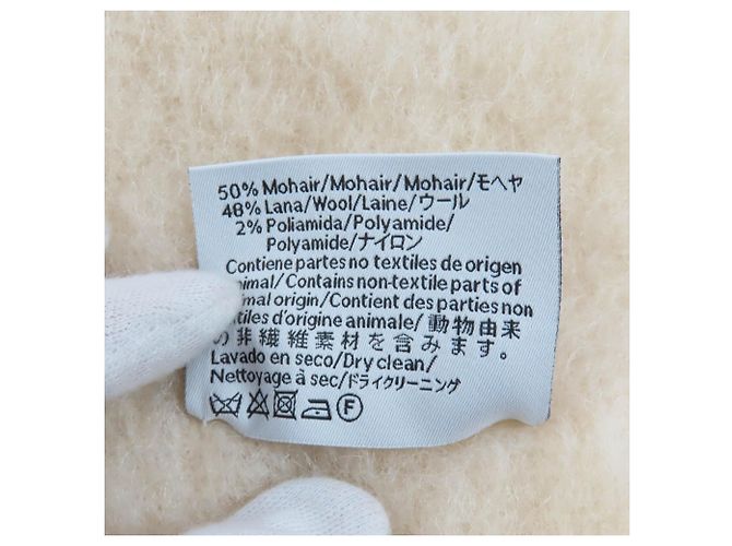 Sciarpa in misto mohair e lana Loewe Crudo - vista 7