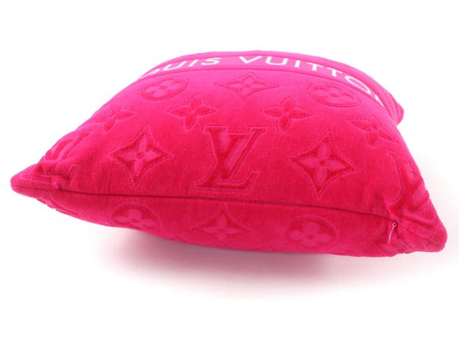 Coussin Fuchsia Pink Louis Vuitton M77525 Rose Fuschia - vue 3