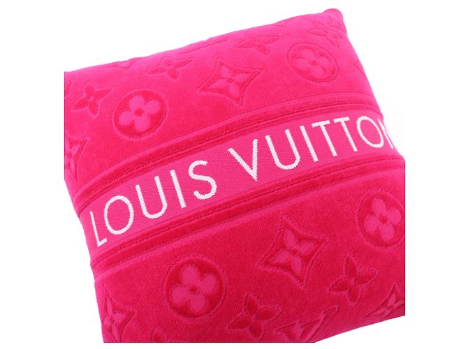Coussin Fuchsia Pink Louis Vuitton M77525 Rose Fuschia - vue 4