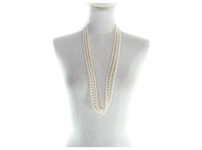 Tiffany & Co Collana di Perle Tiffany Ziegfeld Collection Bianco - vista 3