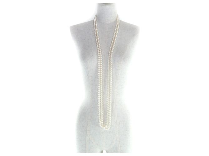 Tiffany & Co Collana di Perle Tiffany Ziegfeld Collection Bianco - vista 4
