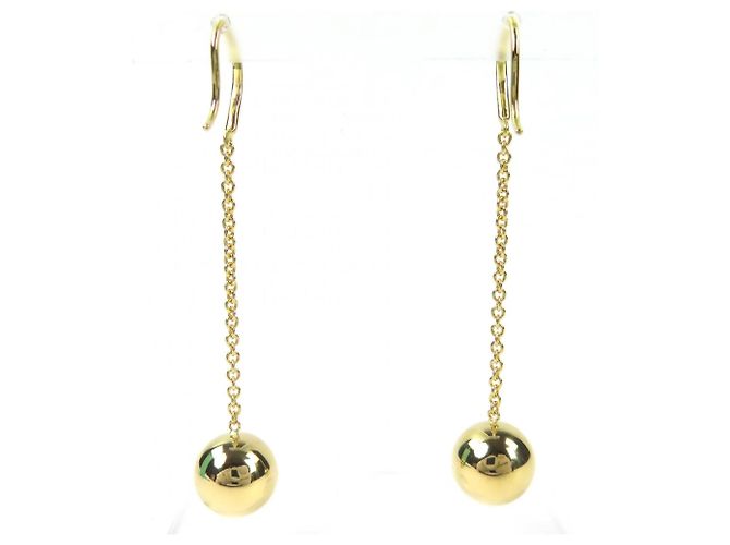 Tiffany & Co Pendientes Ball Drop Tiffany HardWear Dorado - vista 4