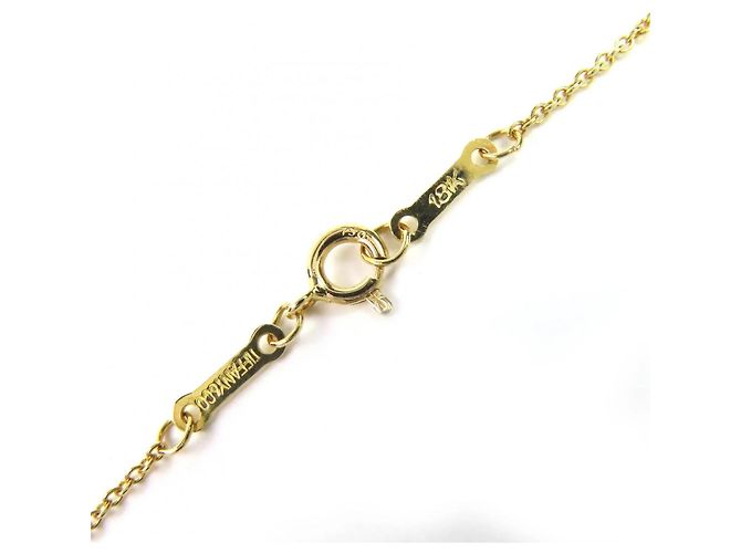 Collar Péndulo Corazón Abierto Elsa Peretti de Tiffany & Co. Dorado - vista 7