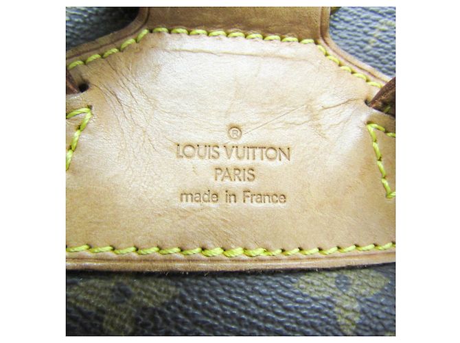 Mochila Montsouris MM Monograma Louis Vuitton para mulheres Marrom - vista 16