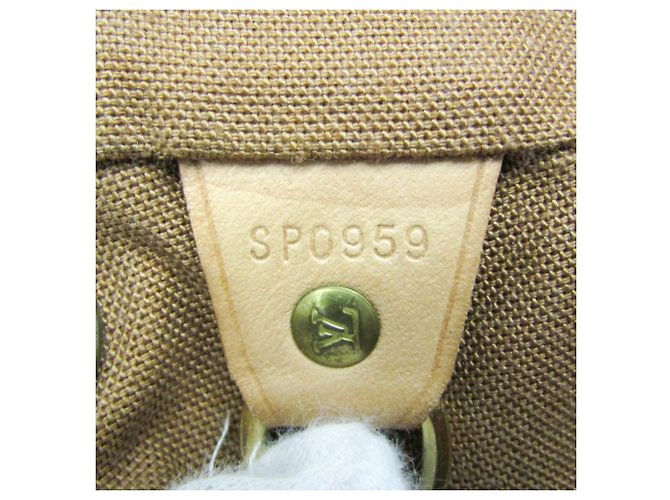 Mochila Montsouris MM Monograma Louis Vuitton para mulheres Marrom - vista 17
