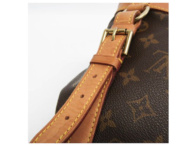 Mochila Montsouris MM Monograma Louis Vuitton para mulheres Marrom - vista 9