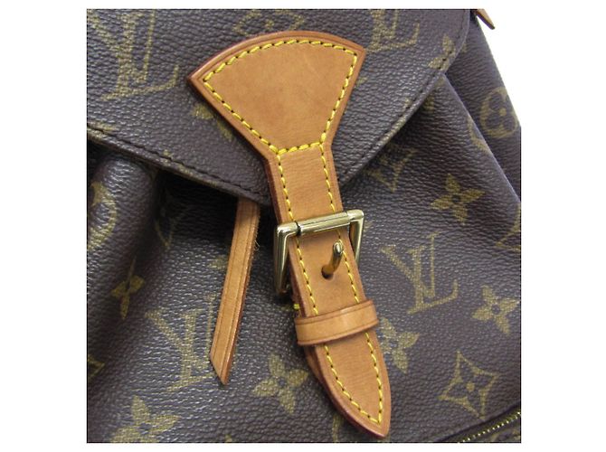 Louis Vuitton Monogram Montsouris MM M51136 Damen Rucksack Braun - Ansicht 10