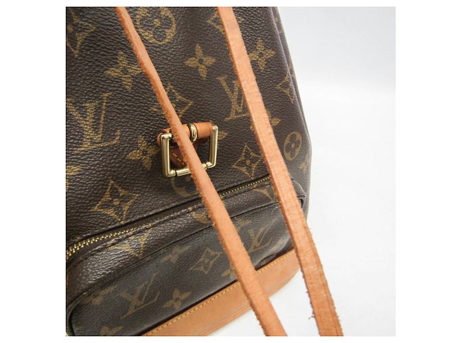 Louis Vuitton Monogram Montsouris MM M51136 Damen Rucksack Braun - Ansicht 11
