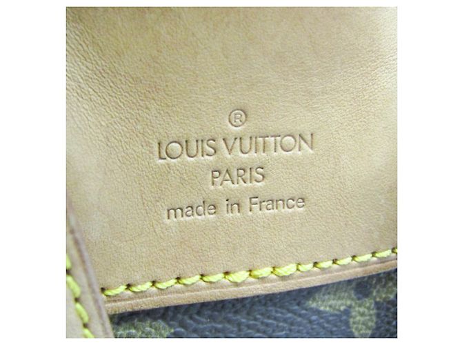 Louis Vuitton Monogram Montsouris MM M51136 Damen Rucksack Braun - Ansicht 16
