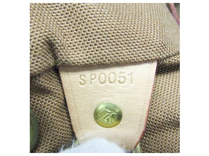 Louis Vuitton Monogram Montsouris MM M51136 Damen Rucksack Braun - Ansicht 17