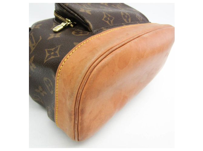 Louis Vuitton Monogram Montsouris MM M51136 Damen Rucksack Braun - Ansicht 6