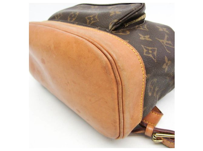 Louis Vuitton Monogram Montsouris MM M51136 Damen Rucksack Braun - Ansicht 7