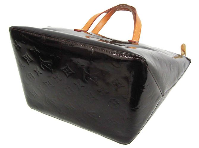 Borsa Bellevue PM in Monogram Vernis Louis Vuitton Bordò - vista 2