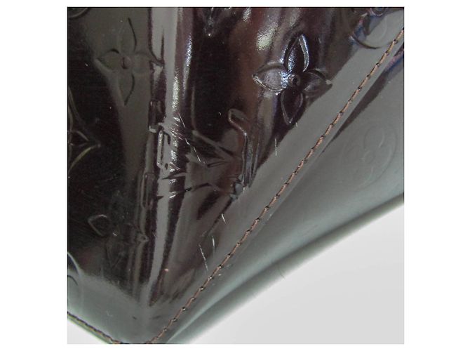 Borsa Bellevue PM in Monogram Vernis Louis Vuitton Bordò - vista 7