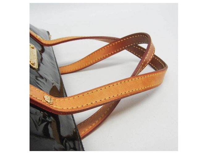 Borsa Bellevue PM in Monogram Vernis Louis Vuitton Bordò - vista 8