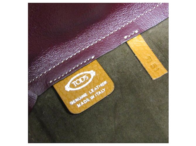 Borsa Tote Double Up di Tod's Marrone scuro Cammello - vista 14