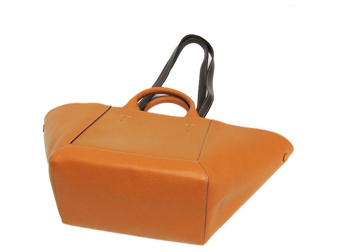 Borsa Tote Double Up di Tod's Marrone scuro Cammello - vista 3