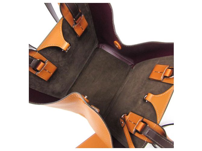 Borsa Tote Double Up di Tod's Marrone scuro Cammello - vista 5