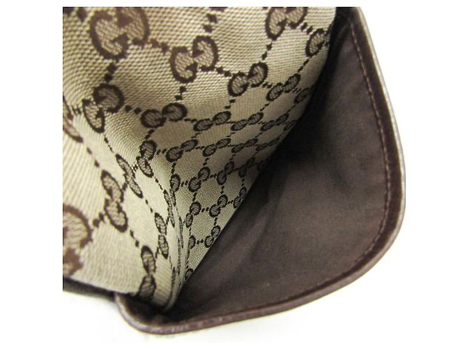 Borsa a Spalla Gucci GG Canvas Sherry Line 141863 - vista 11