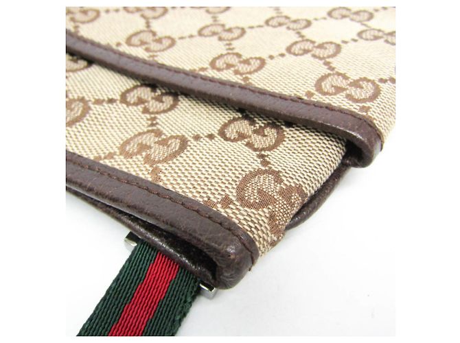 Borsa a Spalla Gucci GG Canvas Sherry Line 141863 - vista 7
