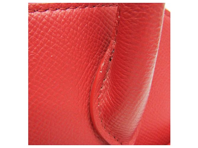 Borsa Balenciaga VILLE TOP HANDLE S Rosso - vista 11