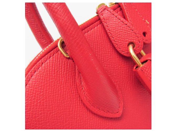 Borsa Balenciaga VILLE TOP HANDLE S Rosso - vista 13