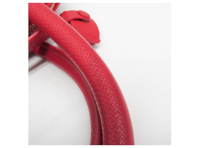 Borsa Balenciaga VILLE TOP HANDLE S Rosso - vista 14